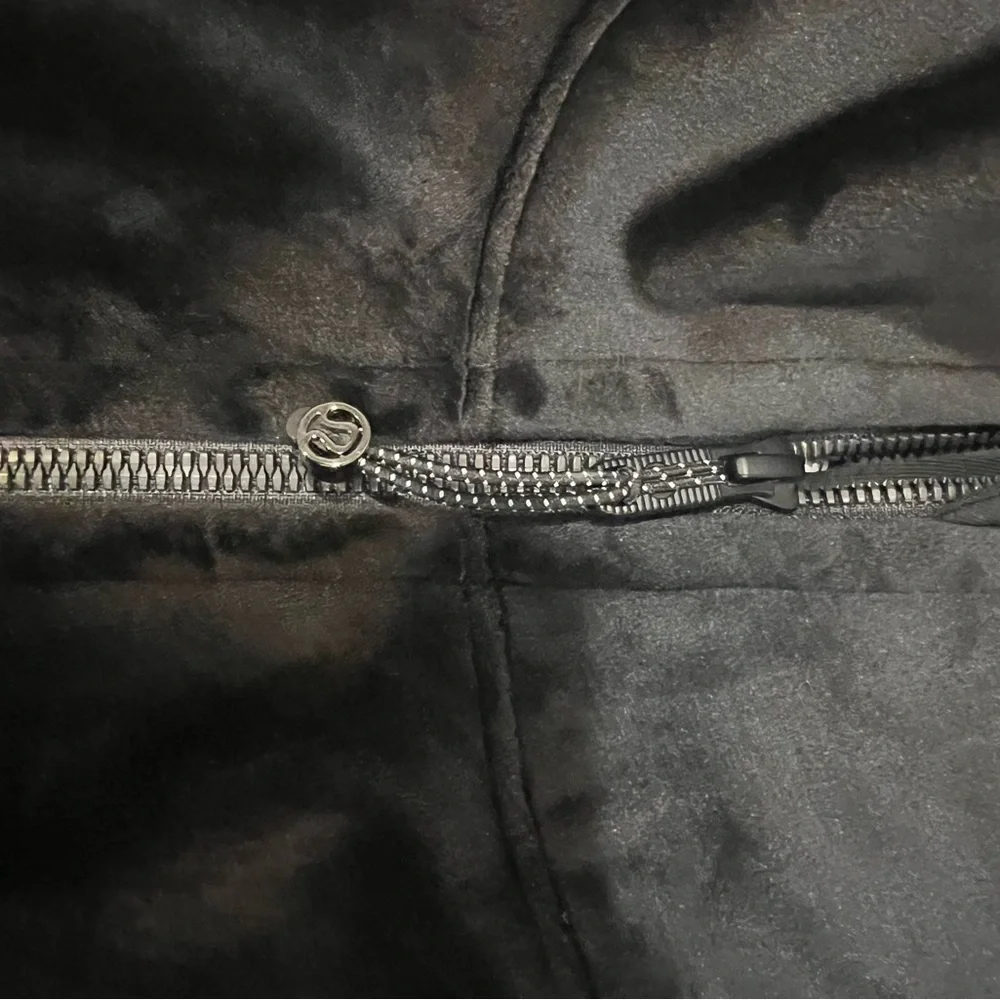 2 Piece Set -Lululemon Scuba Funnel-Neck Half Zip + Straight Leg Pant 7/8 Velvet - Picture 6 of 11